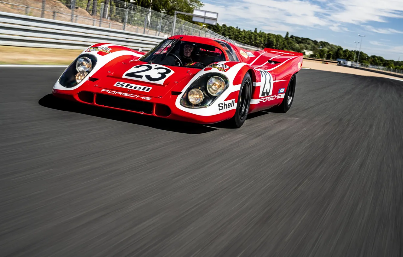 Фото обои Le Mans, Porsche, 1970, legendary, 917, Porsche 917 KH