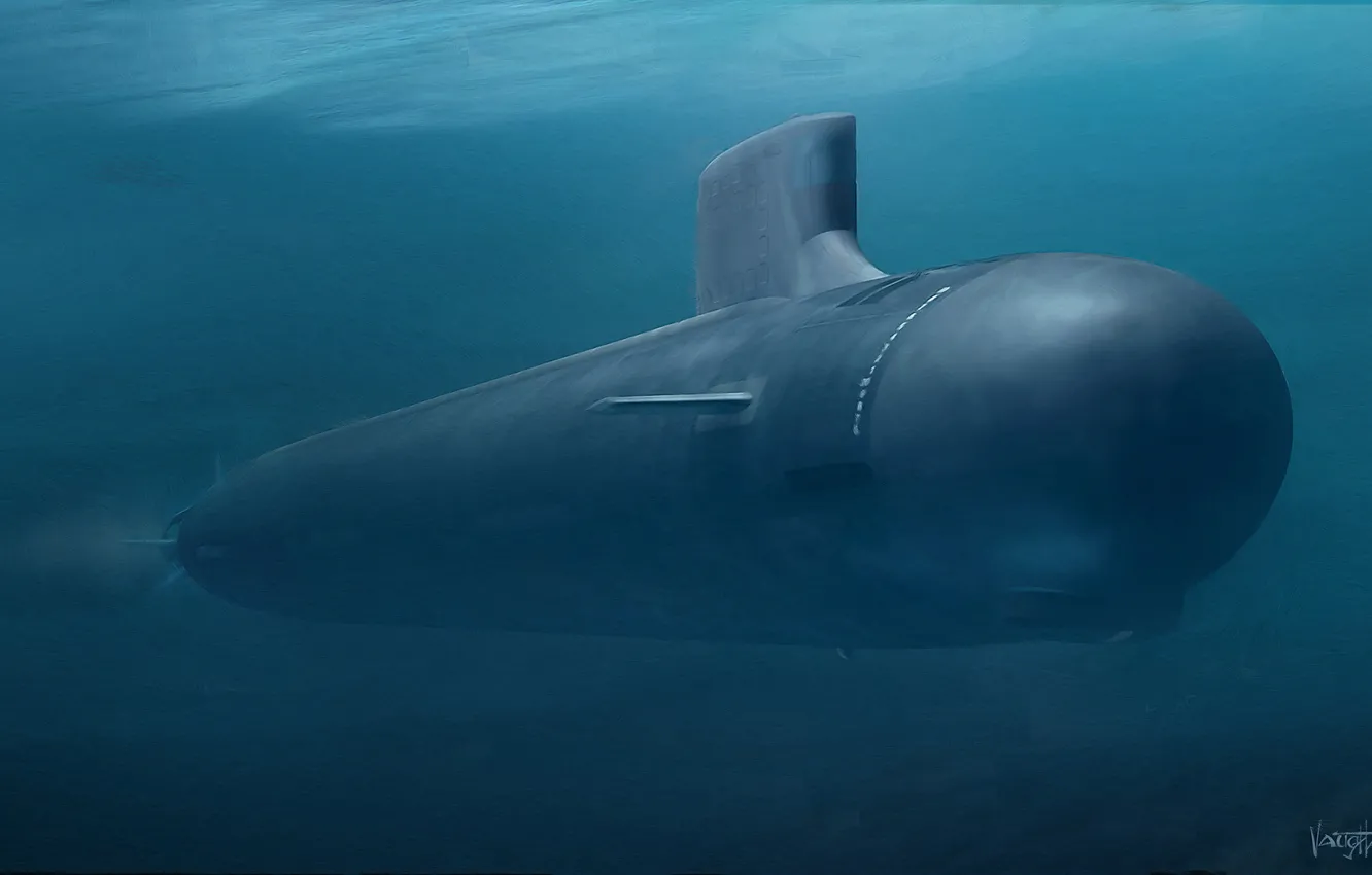 Фото обои оружие, лодка, субмарина, подводная, атомная