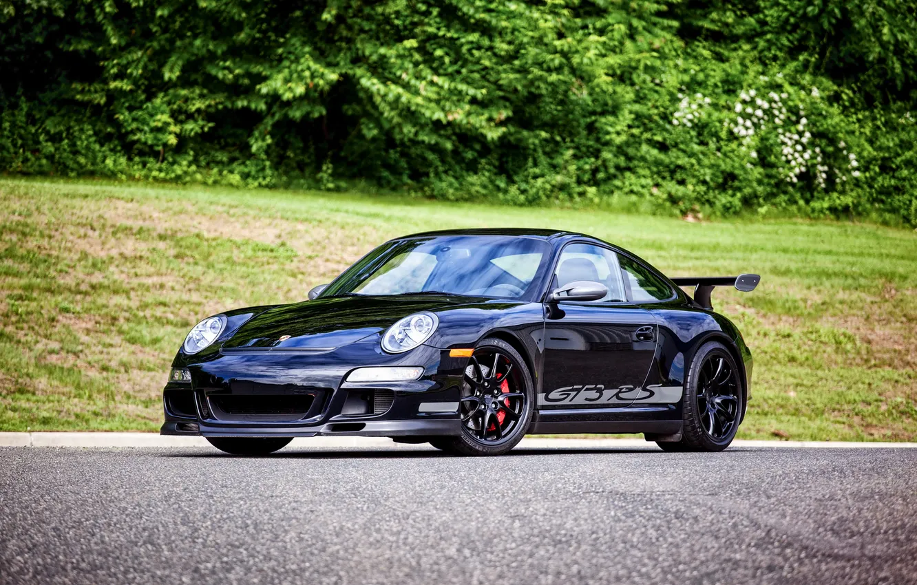 Фото обои 911, 997, Porsche, порше, GT3, 2007, US-spec