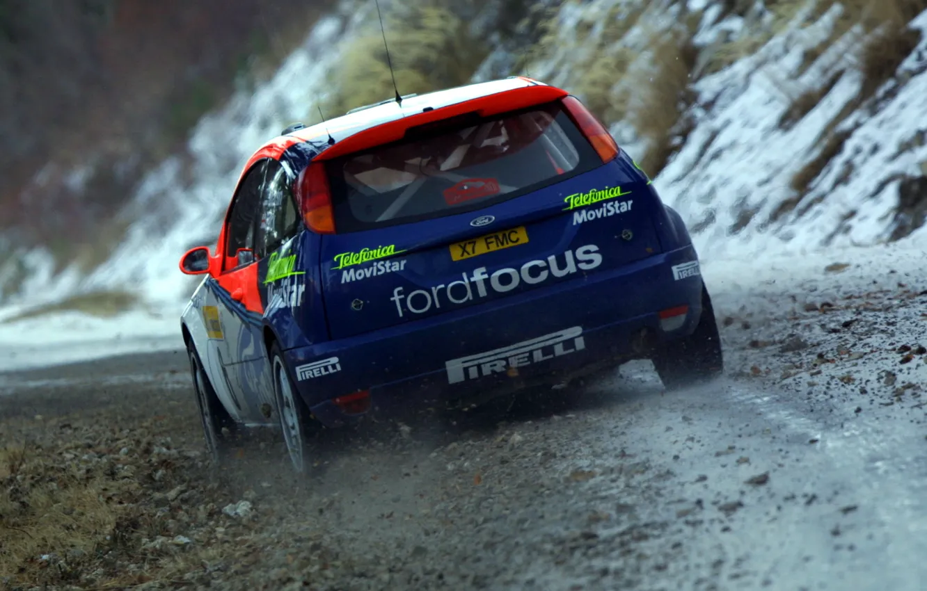 Фото обои ford, rally, wrc, focus, 2002, Colin Mcrae