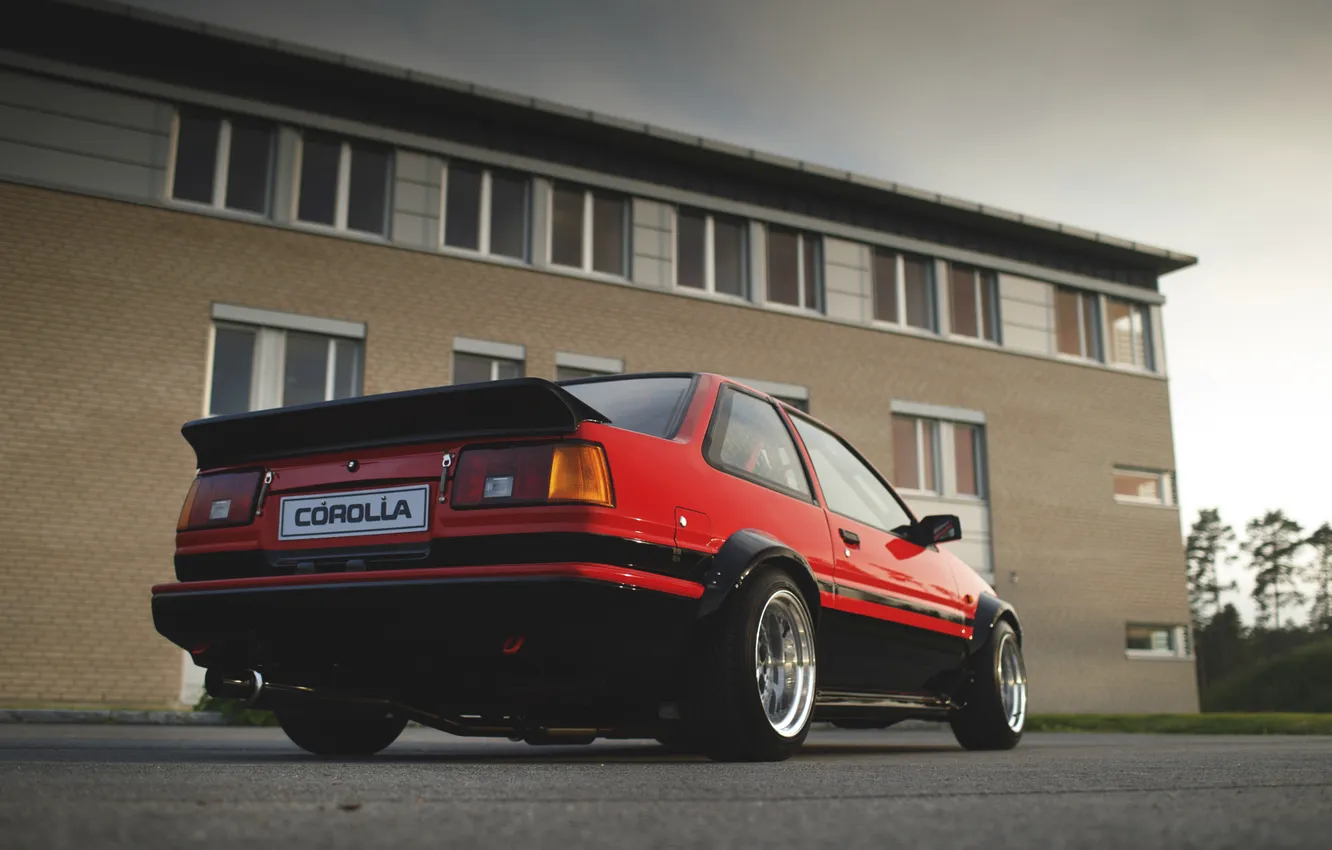 Фото обои toyota, corolla, тойота, королла