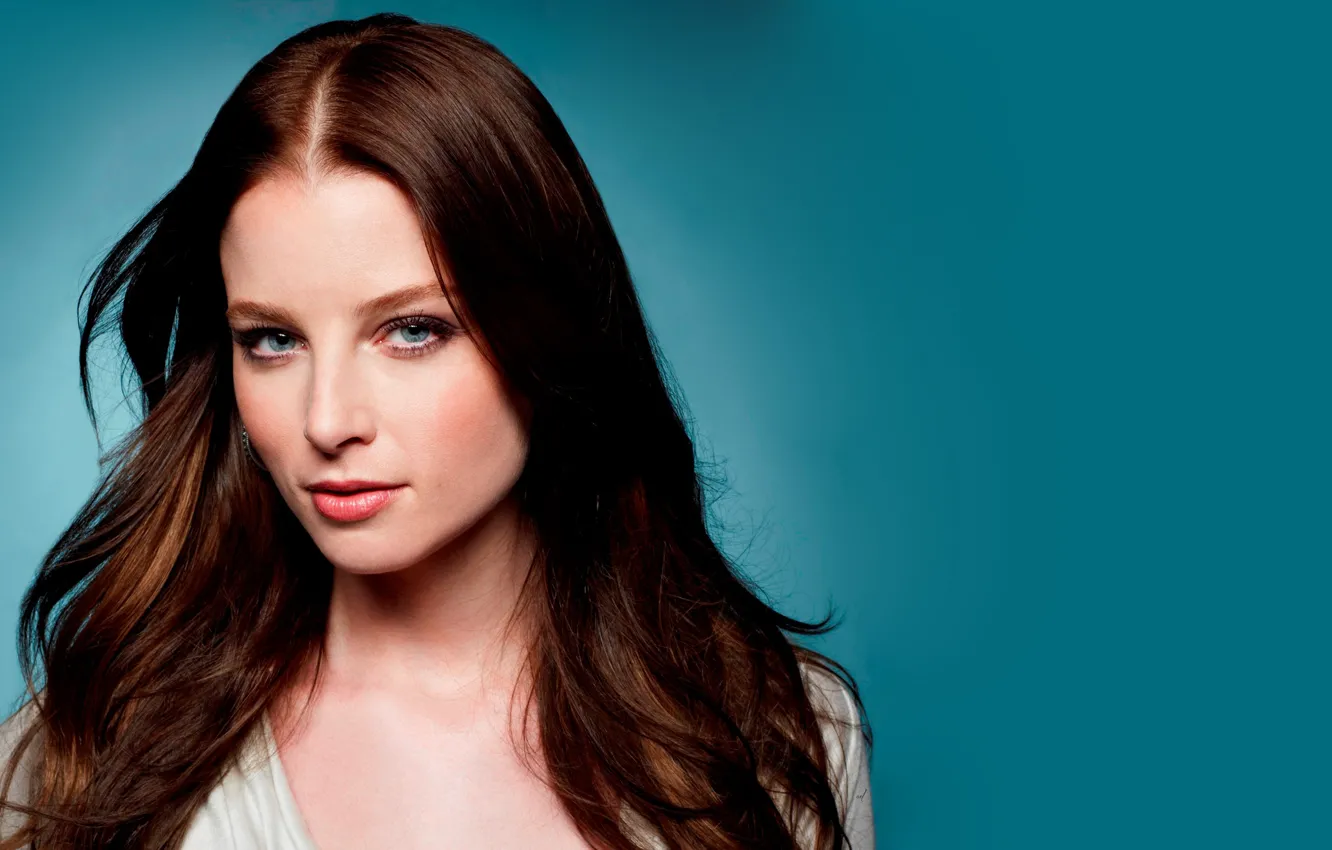 Фото обои взгляд, поза, макияж, актриса, hair, Rachel Nichols, Рэйчел Николс