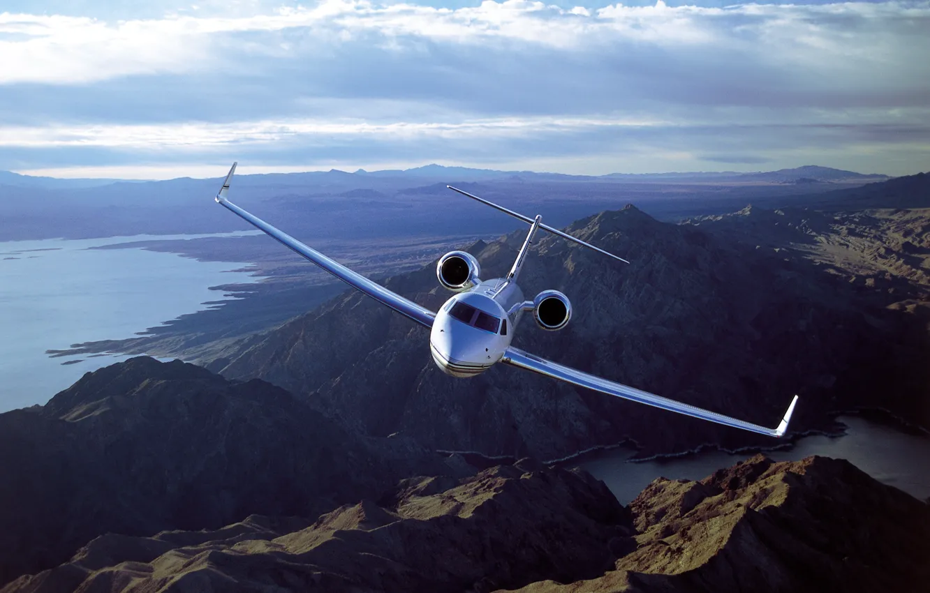 Фото обои Gulfstream, Aerospace, G500