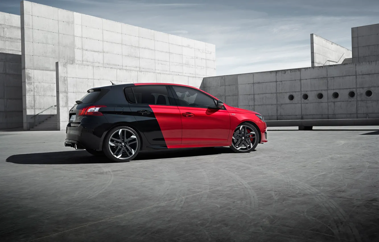 Фото обои Peugeot, пежо, 308, 2015, GTi