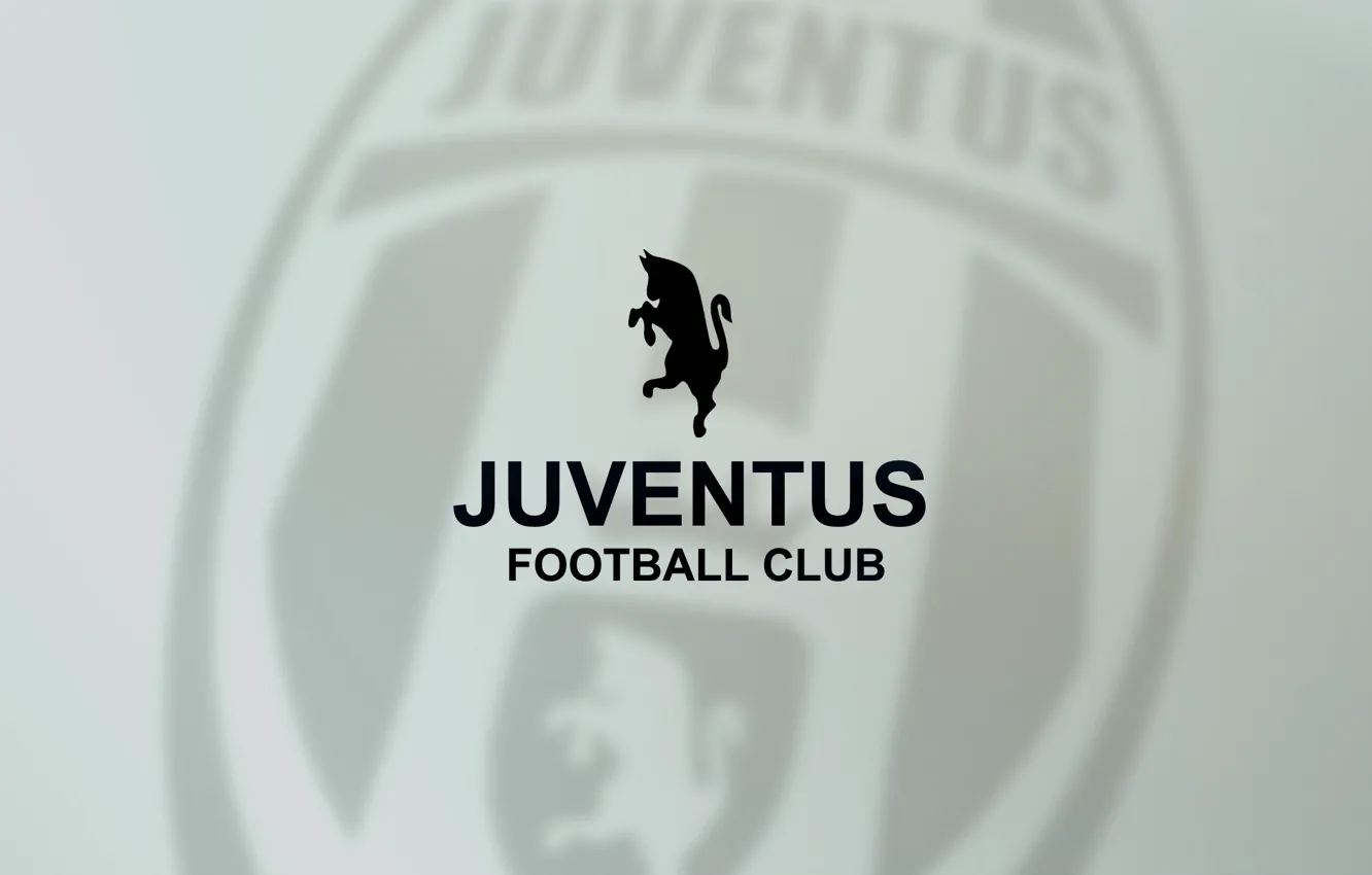Фото обои буквы, зебра, logo, серый фон, juventus_football_club_
