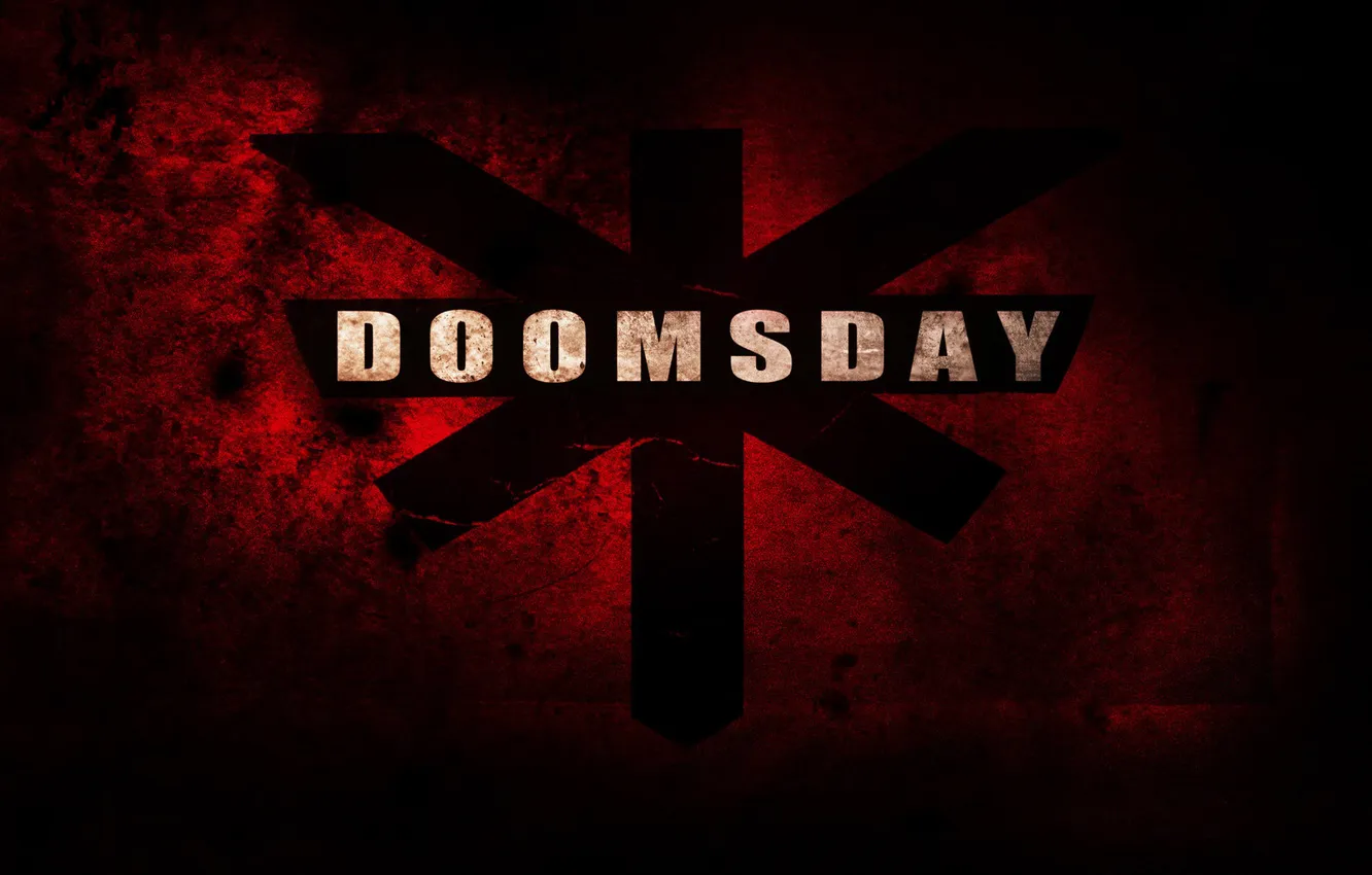 Фото обои фильм, надпись, судный день, doomsday