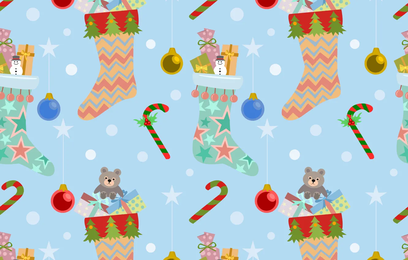 Фото обои украшения, фон, узор, Новый Год, Рождество, Christmas, background, pattern