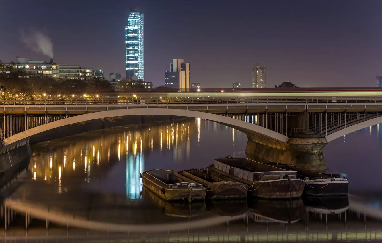 Фото обои город, London, Chelsea