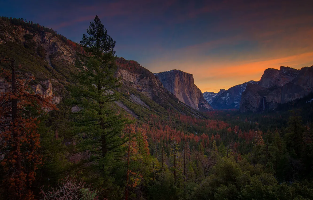 Фото обои Калифорния, США, Йосемити, Yosemite National Park