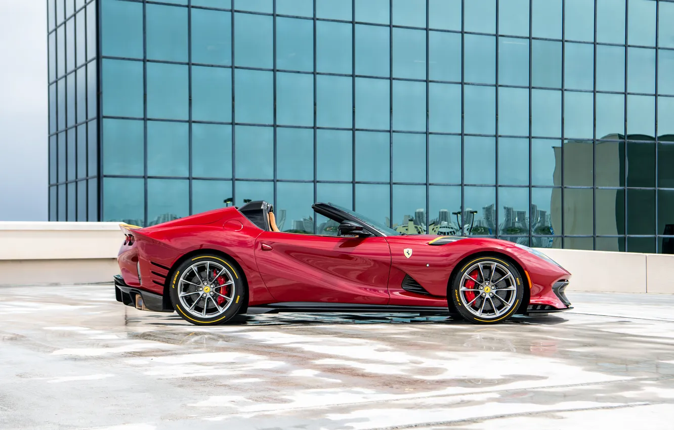 Фото обои суперкар, supercar, Ferrari 812, Limited edition, Competizione A, Ferrari 812 Competizione A