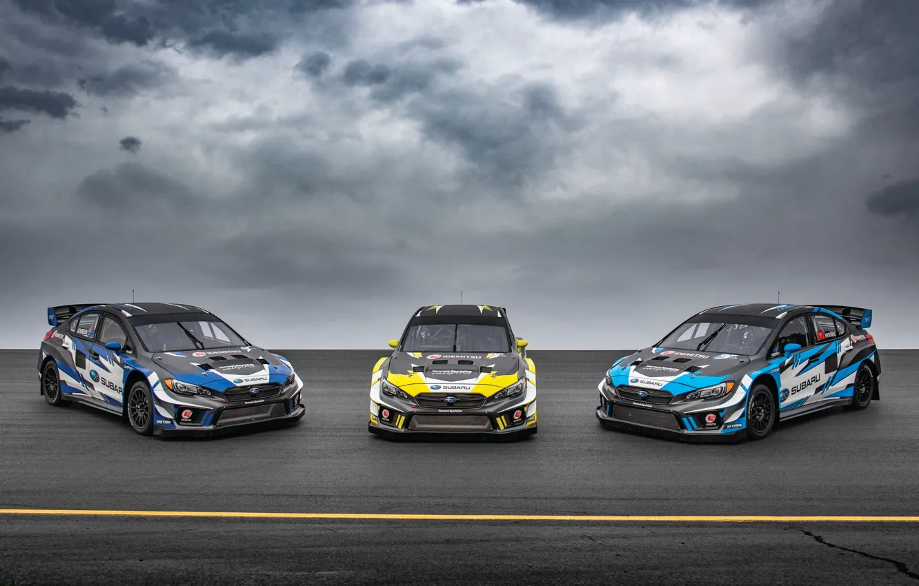 Фото обои Subaru, 2018, Subaru WRX STI, STI Performance, Subaru WRX, Subaru WRX STI Rallycross
