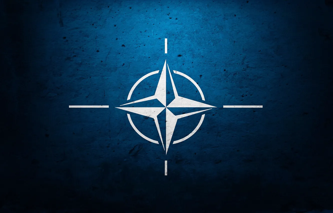 Фото обои звезда, логотип, военный, альянс, nato