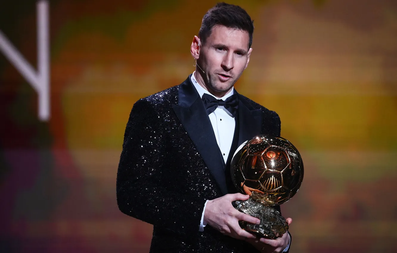 Фото обои football, Лионель Месси, Lionel Messi, Ballon d'Or