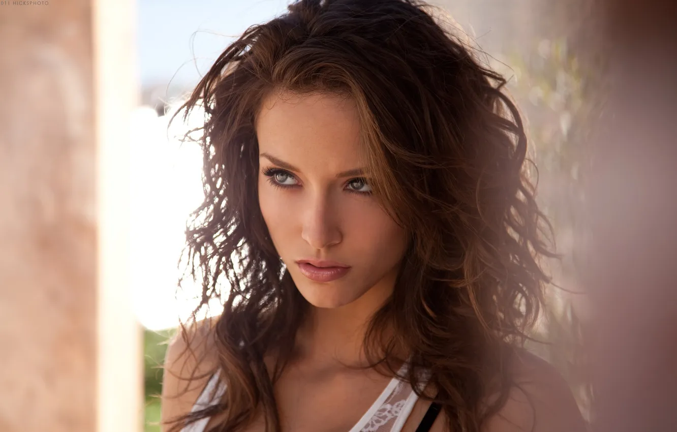 Фото обои девушка, симпатичная, Malena Morgan