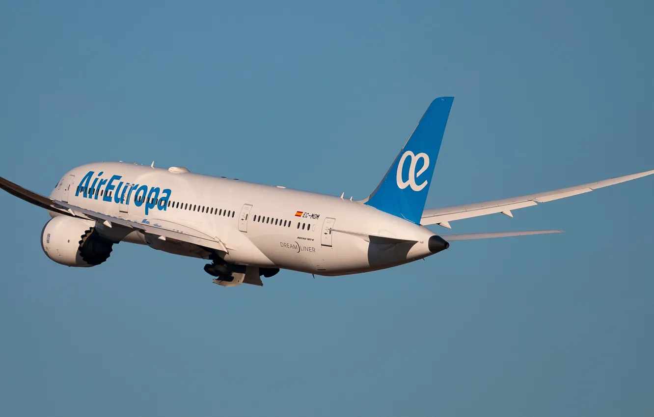 Фото обои Boeing, Dreamliner, Air Europa, B-787-8