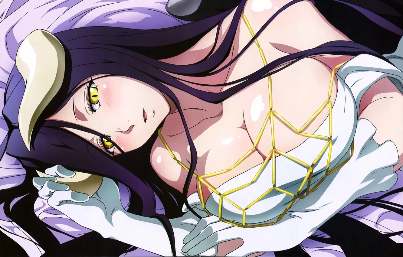 Фото обои Overlord, anime, art, Albedo