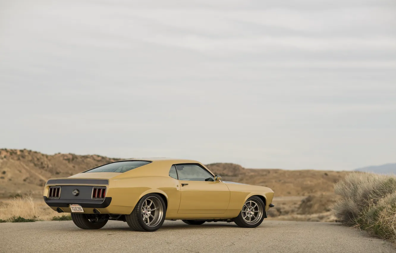 Фото обои Mustang, Ford, Boss 302, 1970