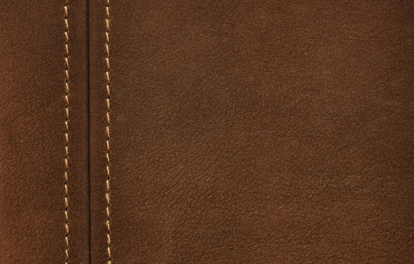 Фото обои фон, текстура, кожа, шов, нитки, brown, leather