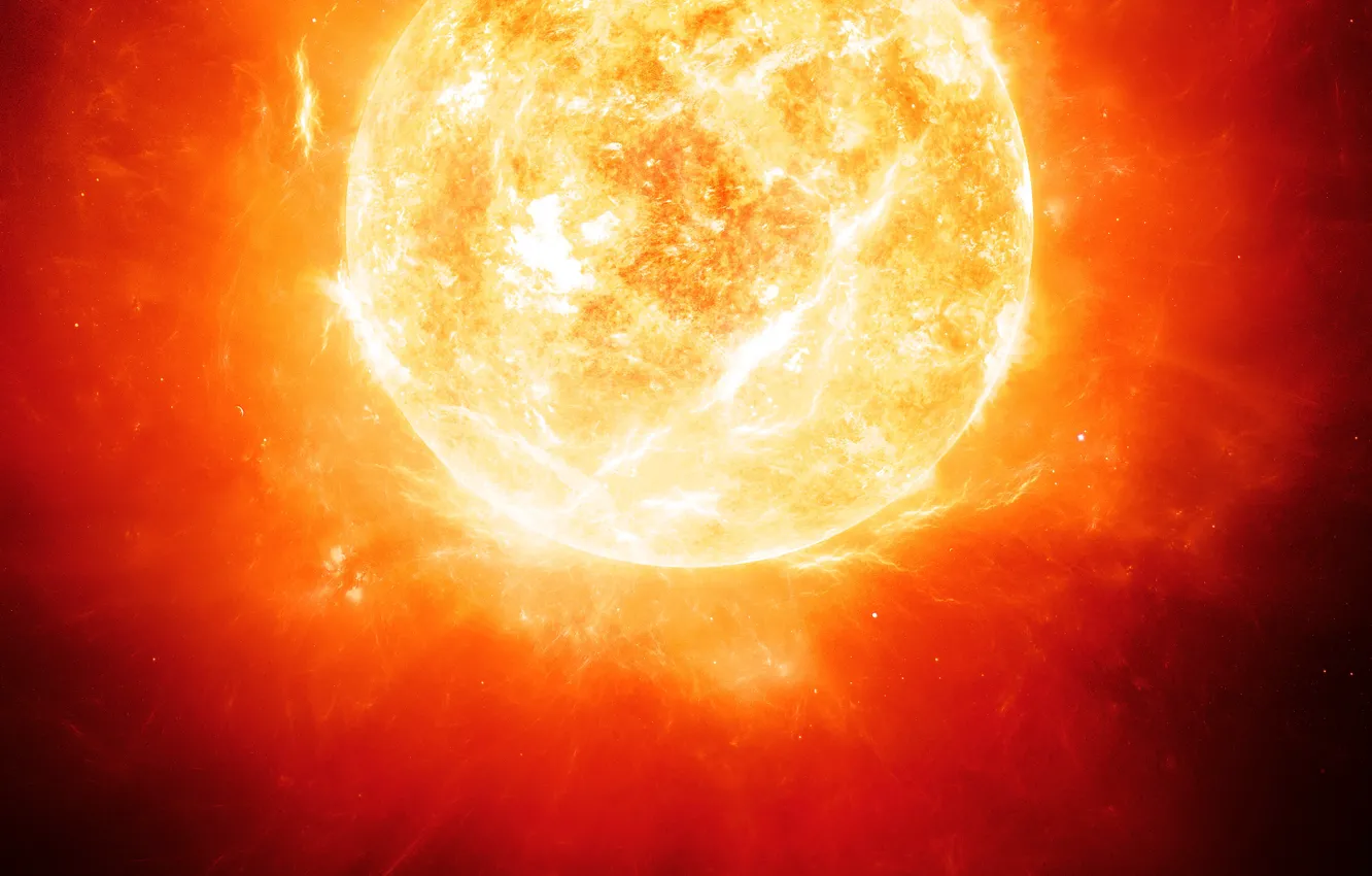 Фото обои энергия, свет, звезда, излучение, betelgeuse