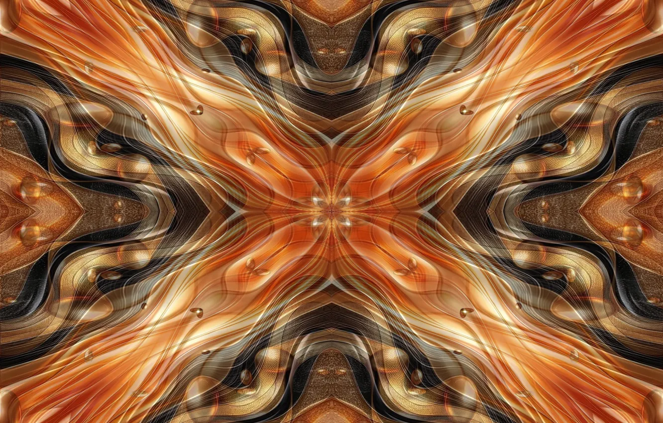 Фото обои design, art, patern, fractal art
