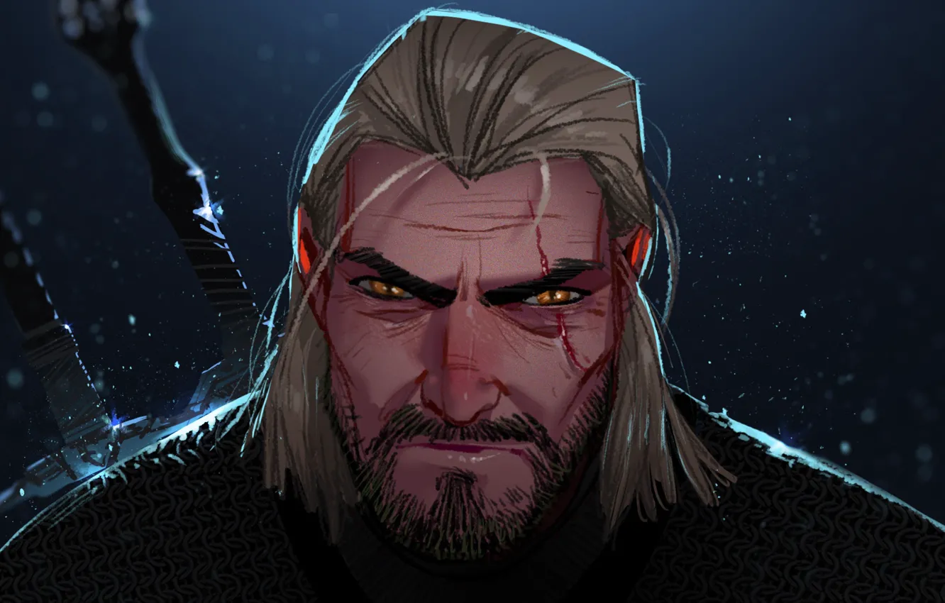Фото обои Геральт из Ривии, Geralt of Rivia, Ведьмак 3: Дикая Охота