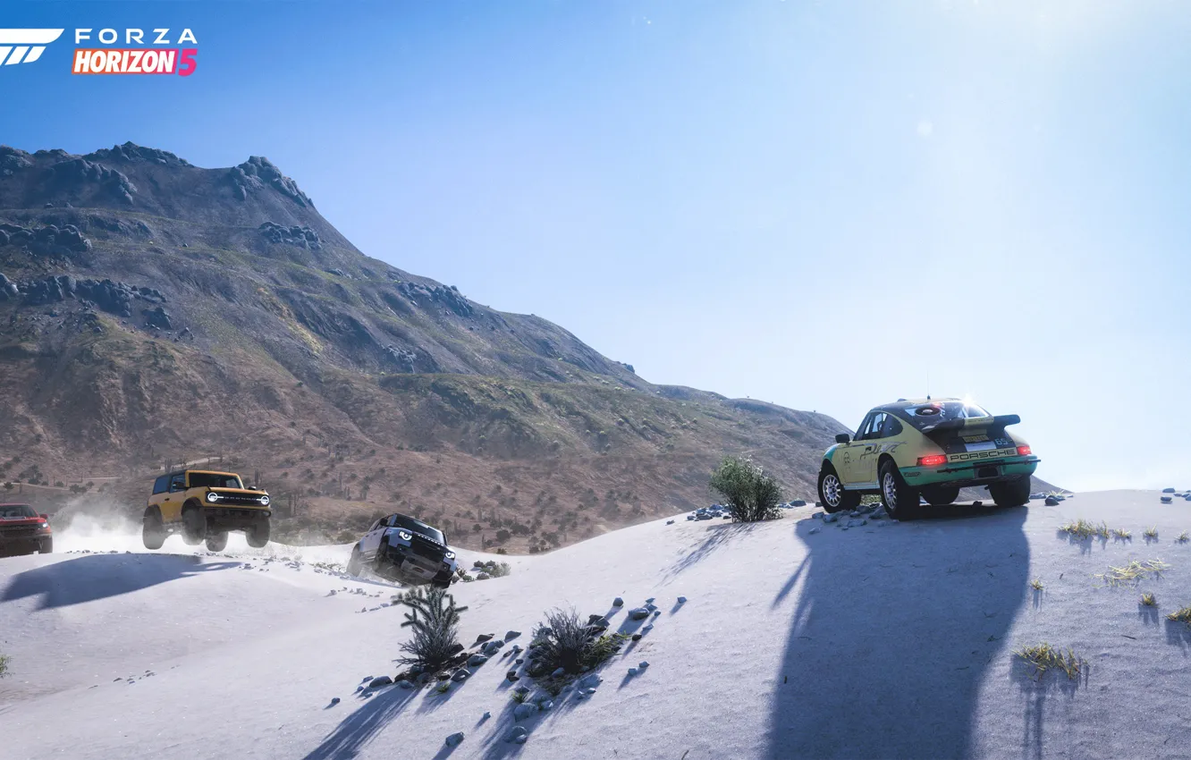 Фото обои Sand, Off-road, Forza Horizon 5