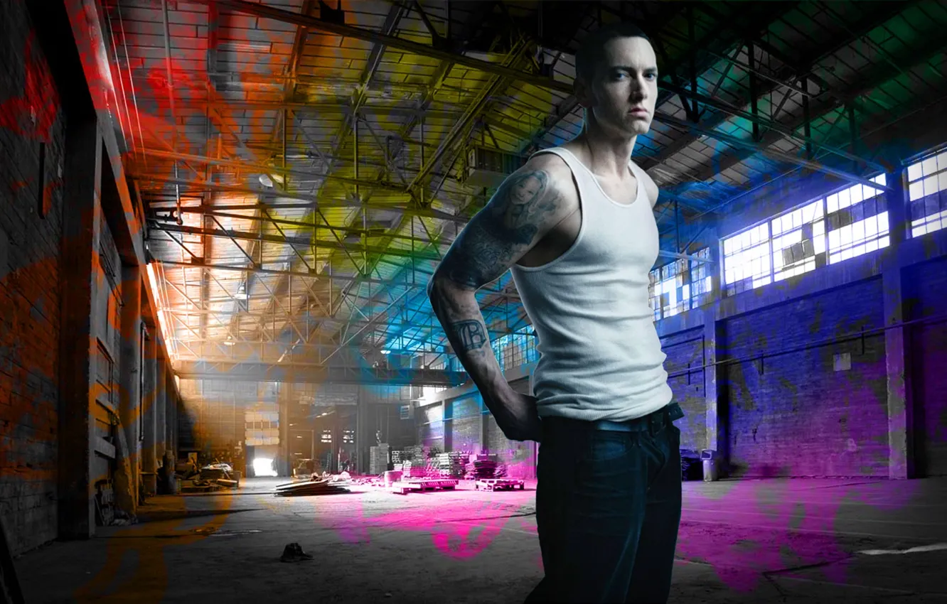 Фото обои music, rap, eminem, mens