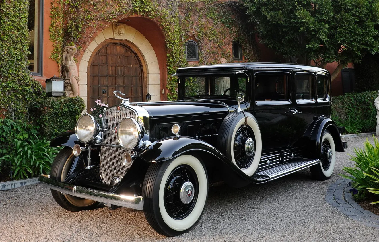 Фото обои Cadillac, Car, V12, 1931, Luxury, Five, Phaeton, Passenger