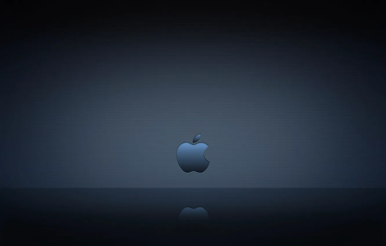 Фото обои компьютер, отражение, Apple, текстура, гаджет