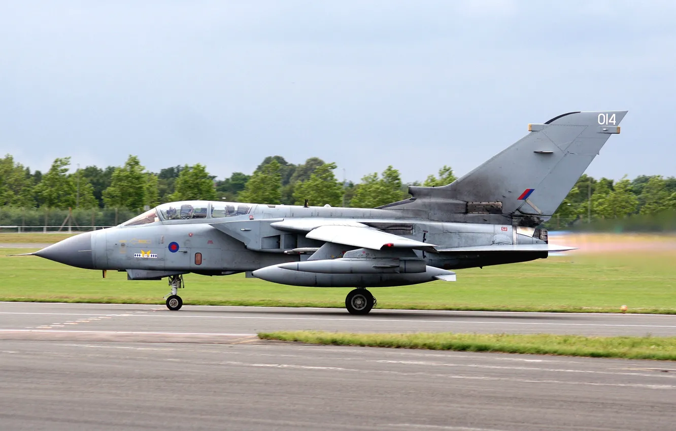 Фото обои Форсаж, Взлет, Истребитель-бомбардировщик, RAF, Tornado, Panavia Tornado, Panavia Tornado GR4