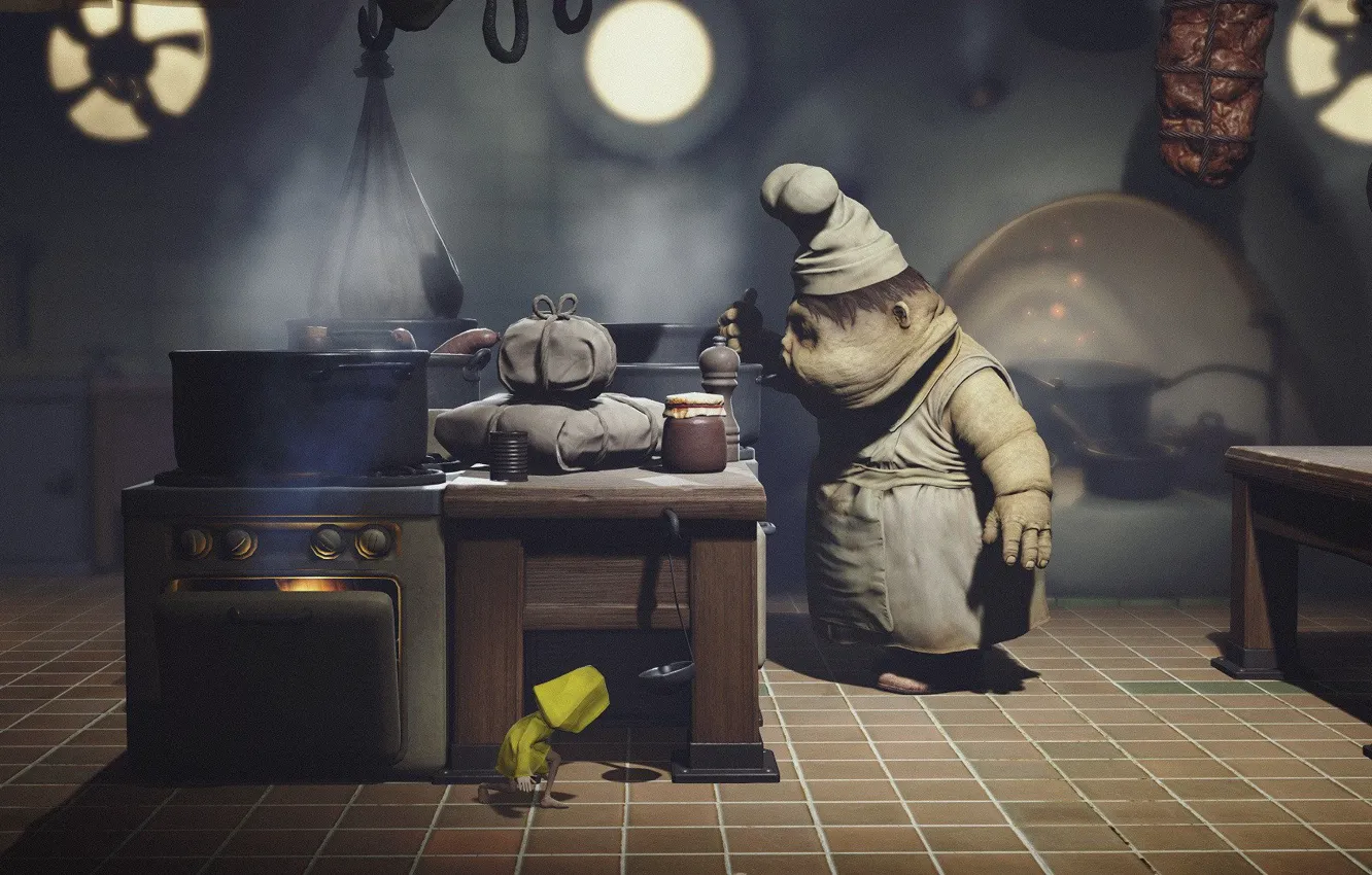 Фото обои Ужасы, Little Nightmares, Платформер