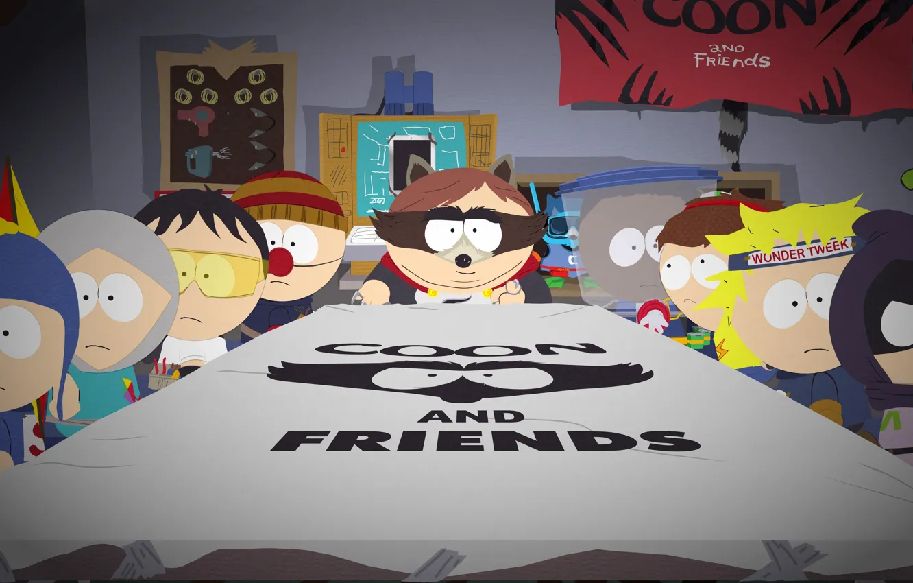 Фото обои game, South Park, kid, hood, South Park The Fractured but Whole