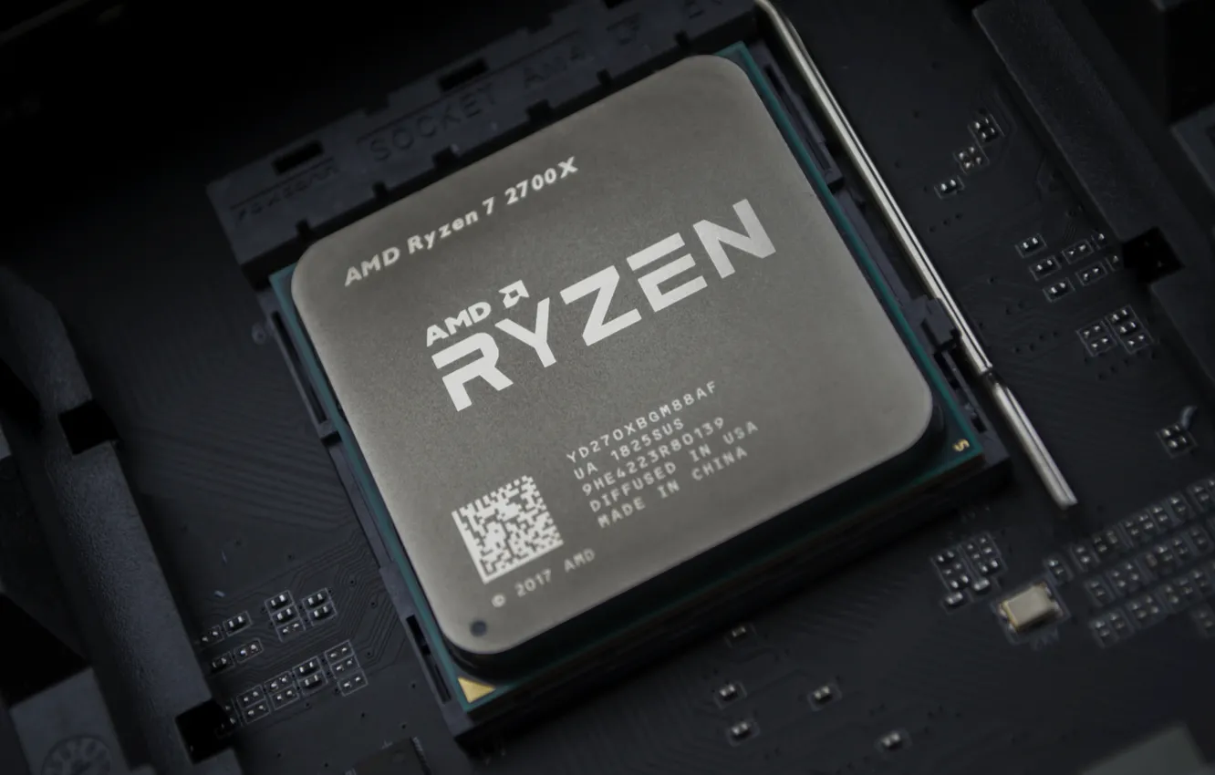 Фото обои AMD, процессор, Кукуруза, Рязань, RYZEN, 2700X, Ryzen 7, Ряженка