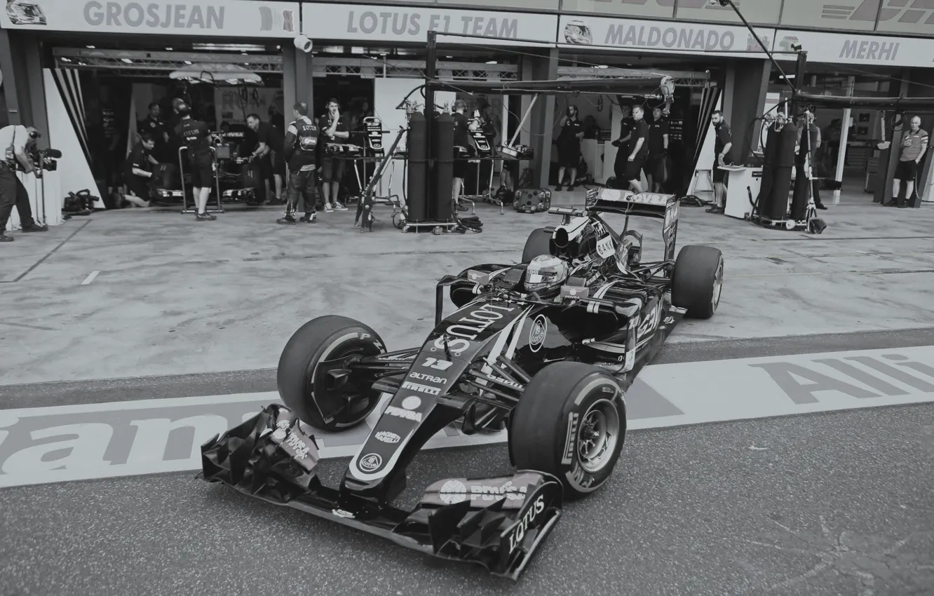 Фото обои Lotus, Mercedes, formula 1, E23