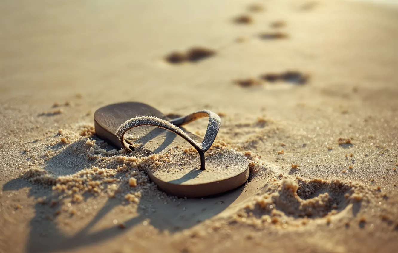Фото обои colorful, beach, sand, towels, stacked