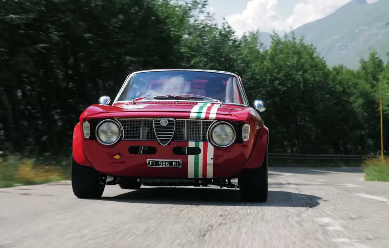 Фото обои Alfa Romeo, Italy, giulia, classic car, Giulia GT Junior