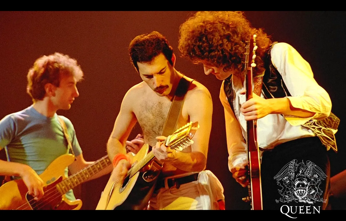 Фото обои Rock, Music, Queen