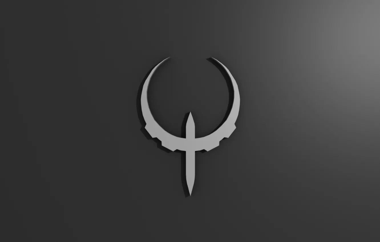 Фото обои logo, game, Quake Champions, Quake
