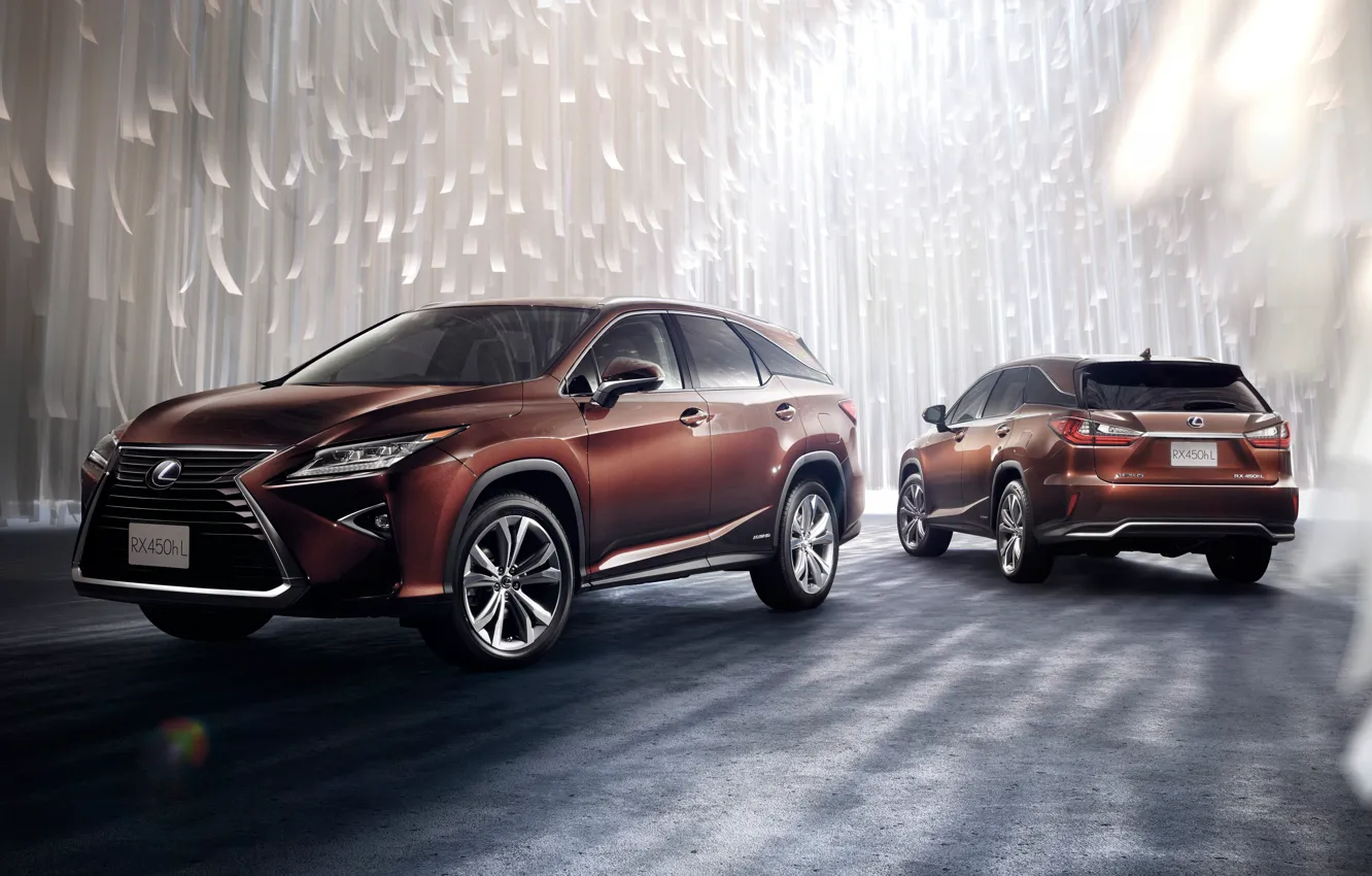 Фото обои 2018, кроссовер, Lexus RX, 450h L