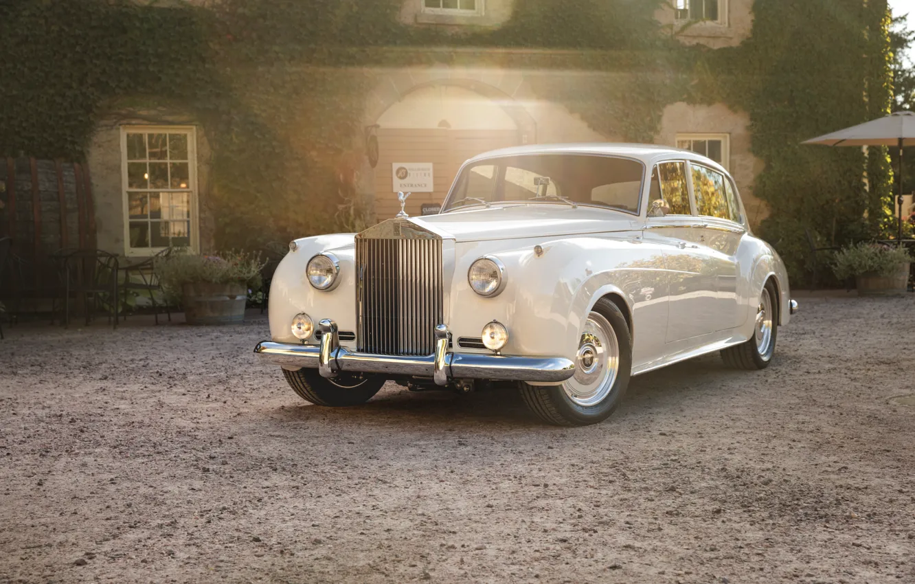 Фото обои Rolls-Royce, 1961, front view, Ringbrothers, Silver Cloud, Rolls-Royce Silver Cloud II, Rolls-Royce Silver Cloud II …