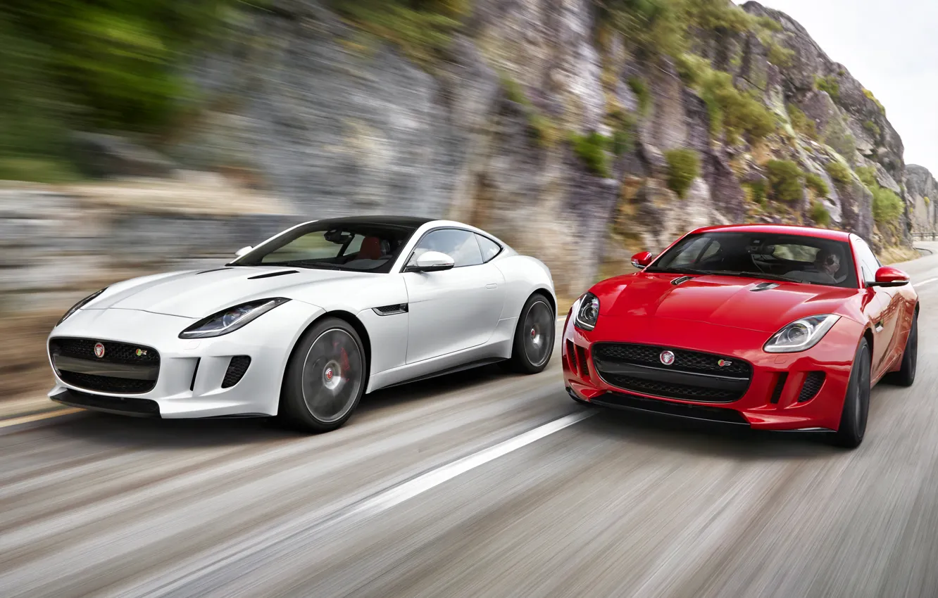 Фото обои Jaguar, ягуар, F-Type
