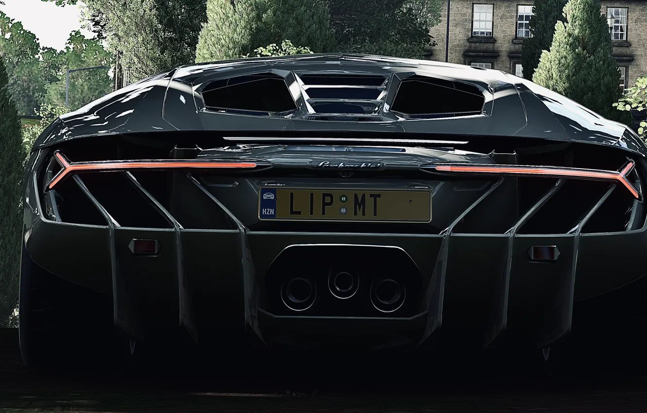Фото обои HDR, Lamborghini, Park, Game, UHD, Centenario, Lamborghini Centenario LP 770-4, LP-770-4