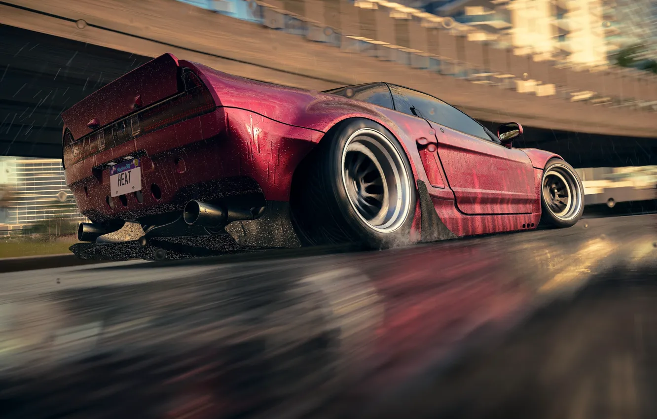 Фото обои Honda, Heat, Need For Speed, NSX, LB Works