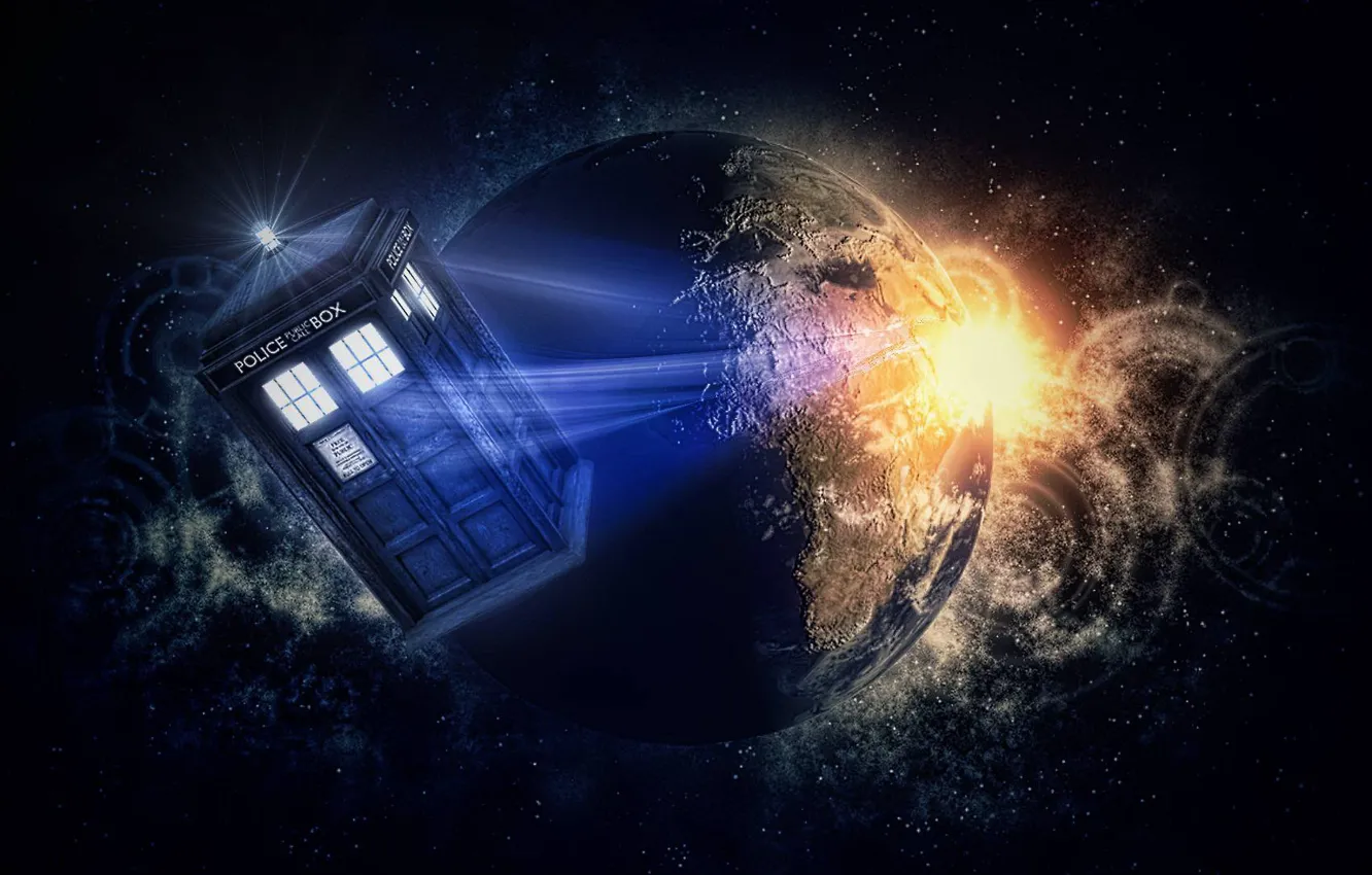 Фото обои space, Doctor Who, doctor, tardis