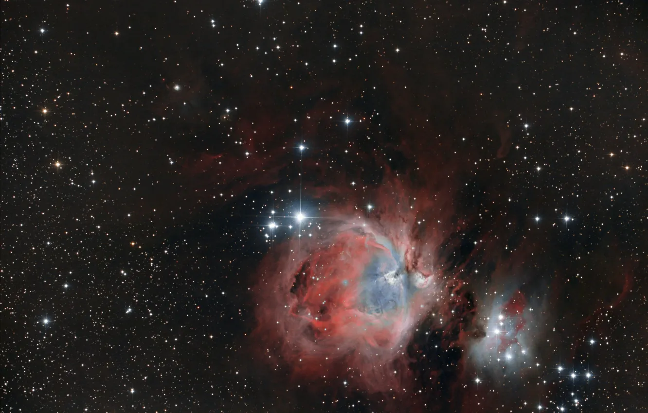 Фото обои космос, звезды, Orion Nebula