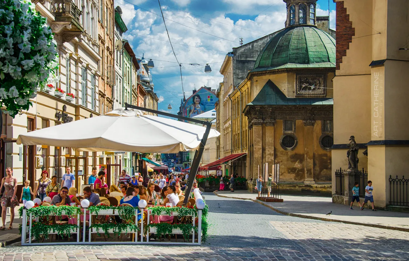 Фото обои city, город, львов, украина, ukraine, lviv