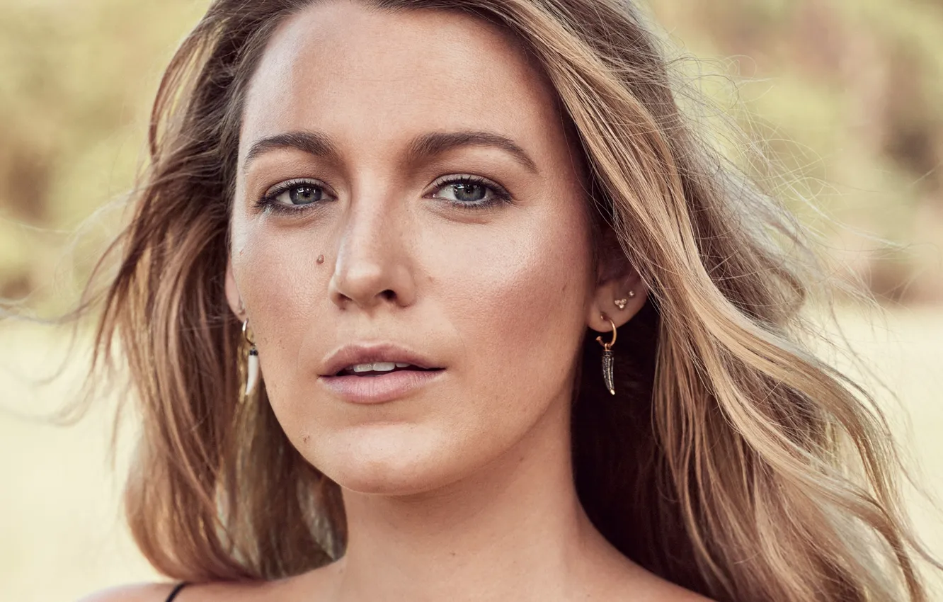 Фото обои портрет, знаменитость, Blake Lively