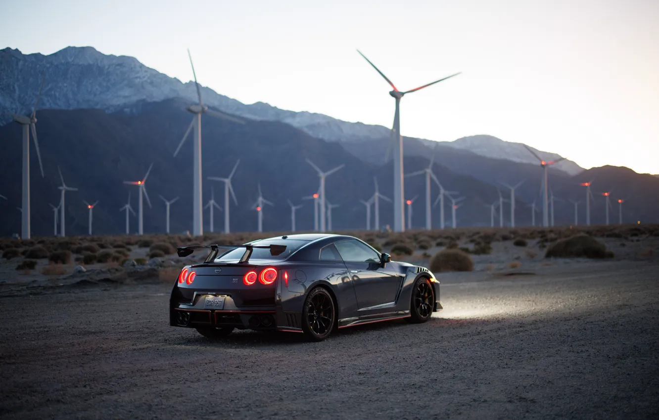 Фото обои Nissan, GT-R, R35, sports car, Nissan GT-R Nismo, 2023