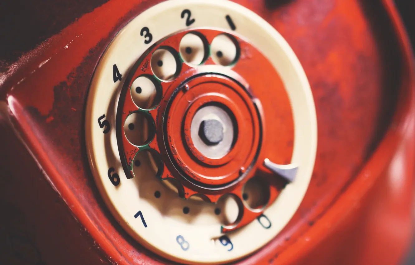 Фото обои ретро, телефон, диск, photo, retro, винтаж, Vintage, Phone