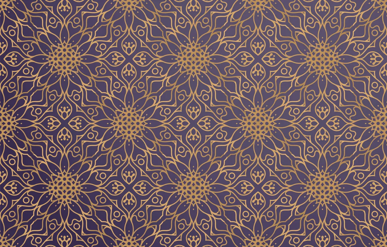 Фото обои узор, gold, орнамент, color